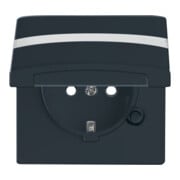 Busch-Jaeger Prise Schuko encastrée IP44 anthracite 20 EUGKBN-35-101-3