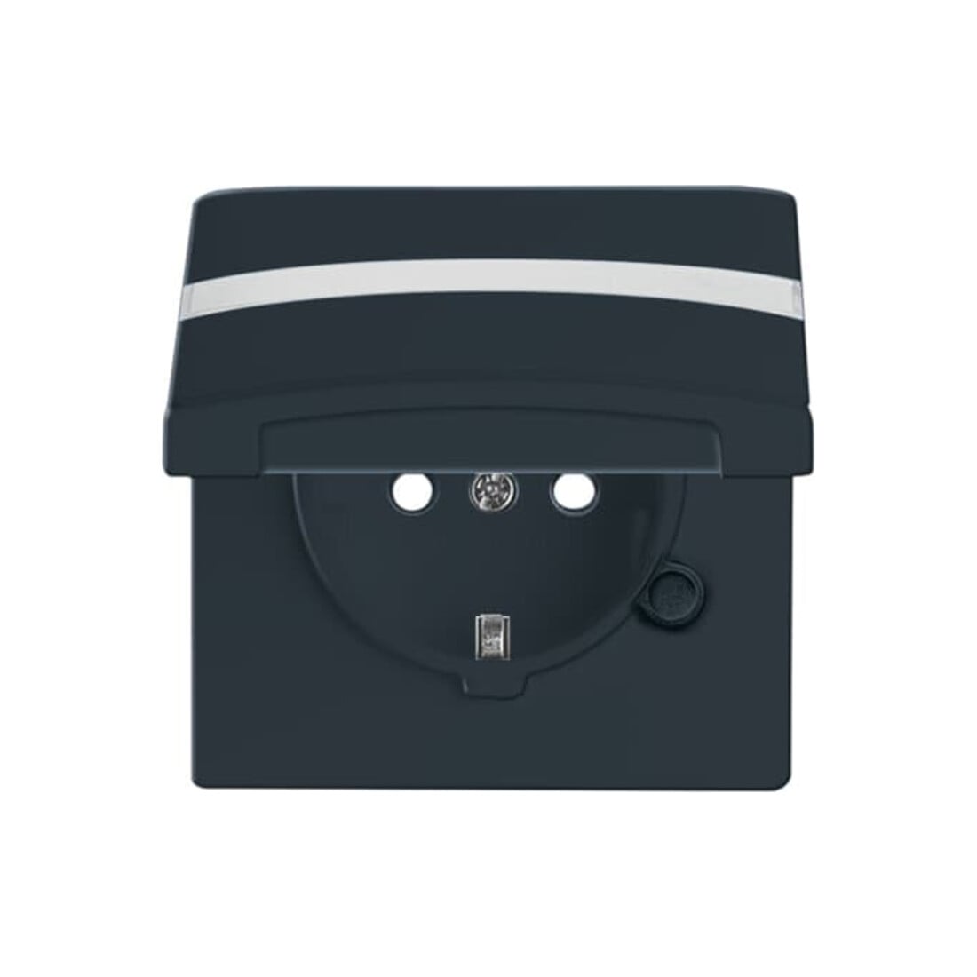 Busch-Jaeger Prise Schuko encastrée IP44 anthracite 20 EUGKBN-35-101