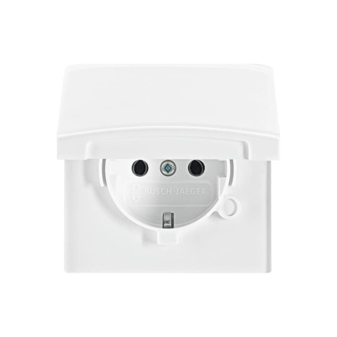 Busch-Jaeger Prise Schuko encastrée IP44 blanc alpin 20 EUGK-34-101
