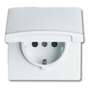 Busch-Jaeger Prise Schuko encastrée IP44 blanc alpin 20 EUGKB-34-101-1