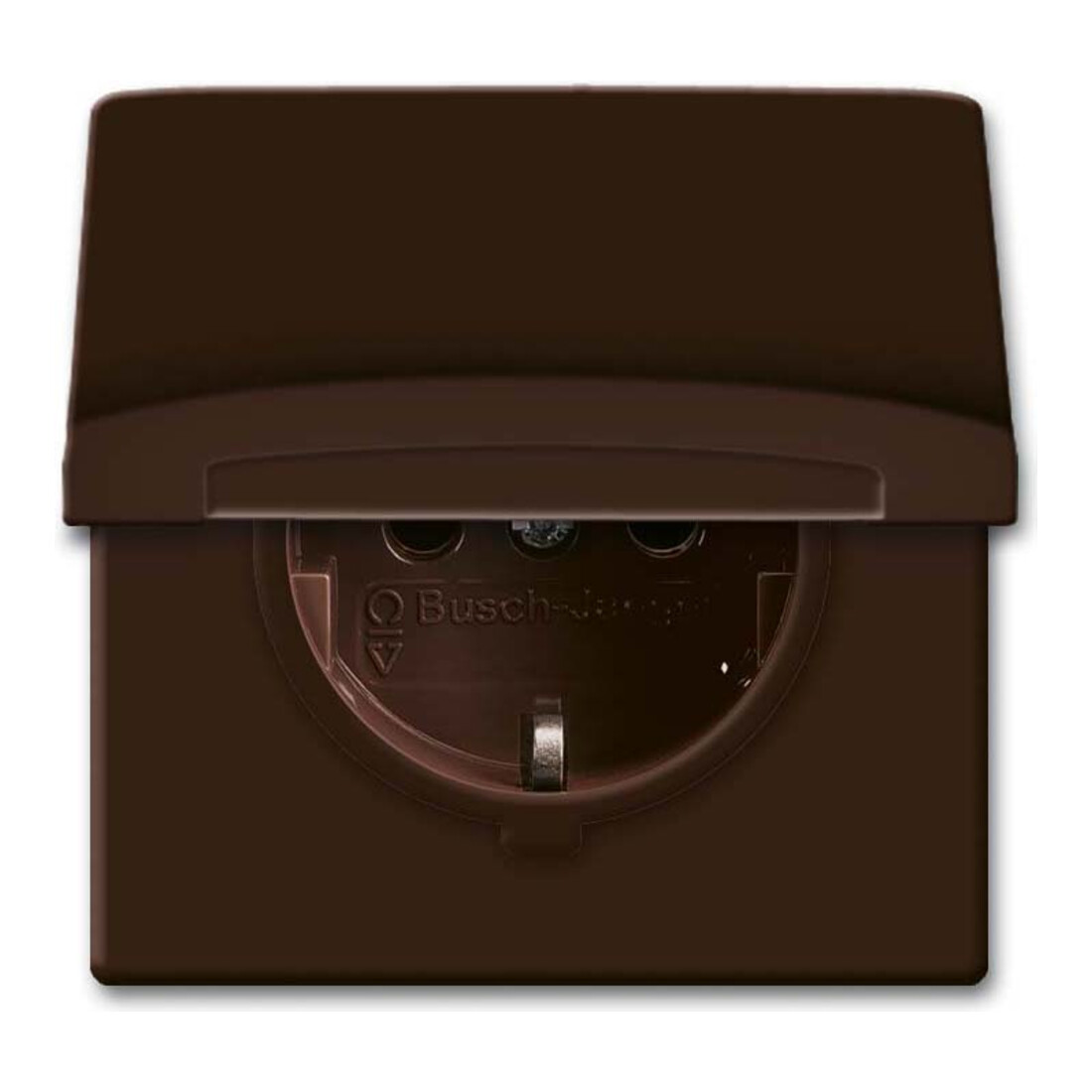 Busch-Jaeger Prise Schuko encastrée IP44 marron 20 EUGK-31-101