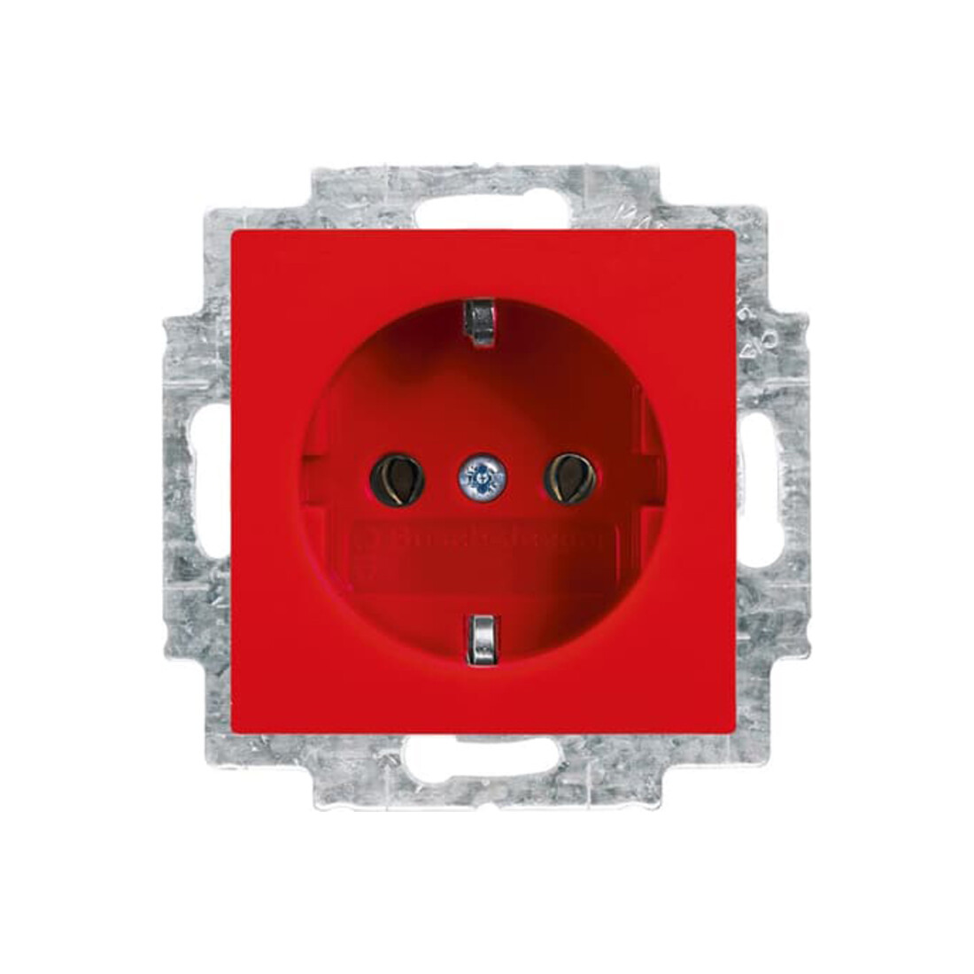 Busch-Jaeger Prise SCHUKO encastrée rouge 20 EUC-917