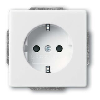 Busch-Jaeger Prise SCHUKO encastrée studioweiß 2300 EUCB-84