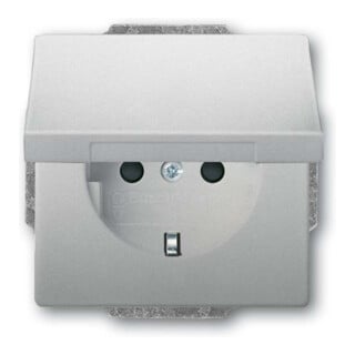 Busch-Jaeger Prise SCHUKO inox 20 EUKB-866