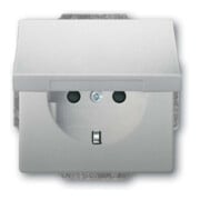 Busch-Jaeger Prise SCHUKO inox 20 EUKB-866-1
