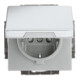 Busch-Jaeger Prise SCHUKO inox 20 EUKB-866