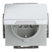 Busch-Jaeger Prise SCHUKO inox 20 EUKB-866-3