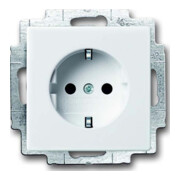 Busch-Jaeger Prise SCHUKO(R) avec veilleuse d’orientation nocturne 20 EUCBLI-84-1