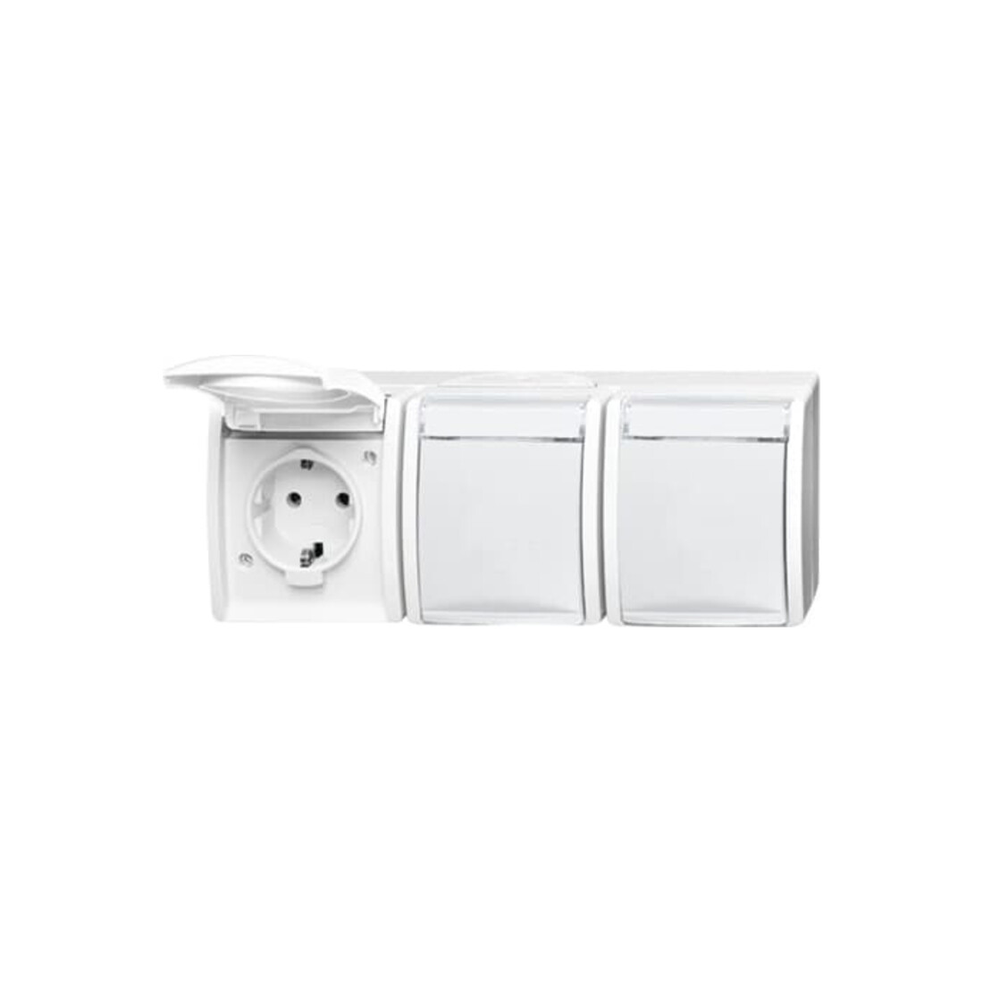 Busch-Jaeger Prise triple horizontale 2300/3 EWN-54
