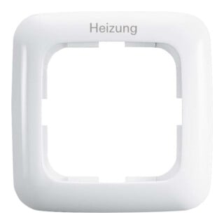 Busch-Jaeger Rahmen 1-fach aws (Heiz.-Not.) 2511 JH-214