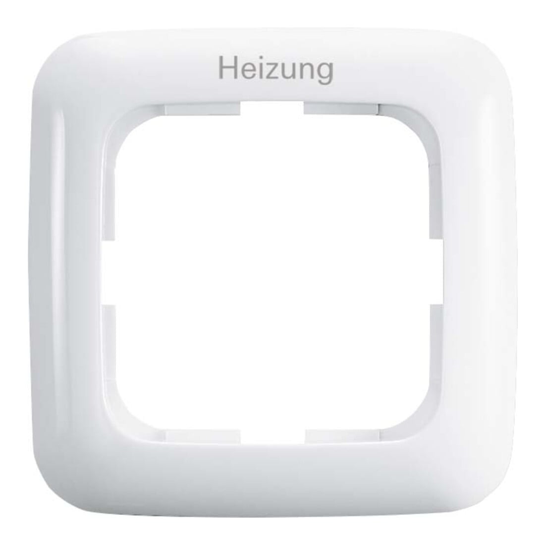 Busch-Jaeger Rahmen 1-fach aws (Heiz.-Not.) 2511 JH-214