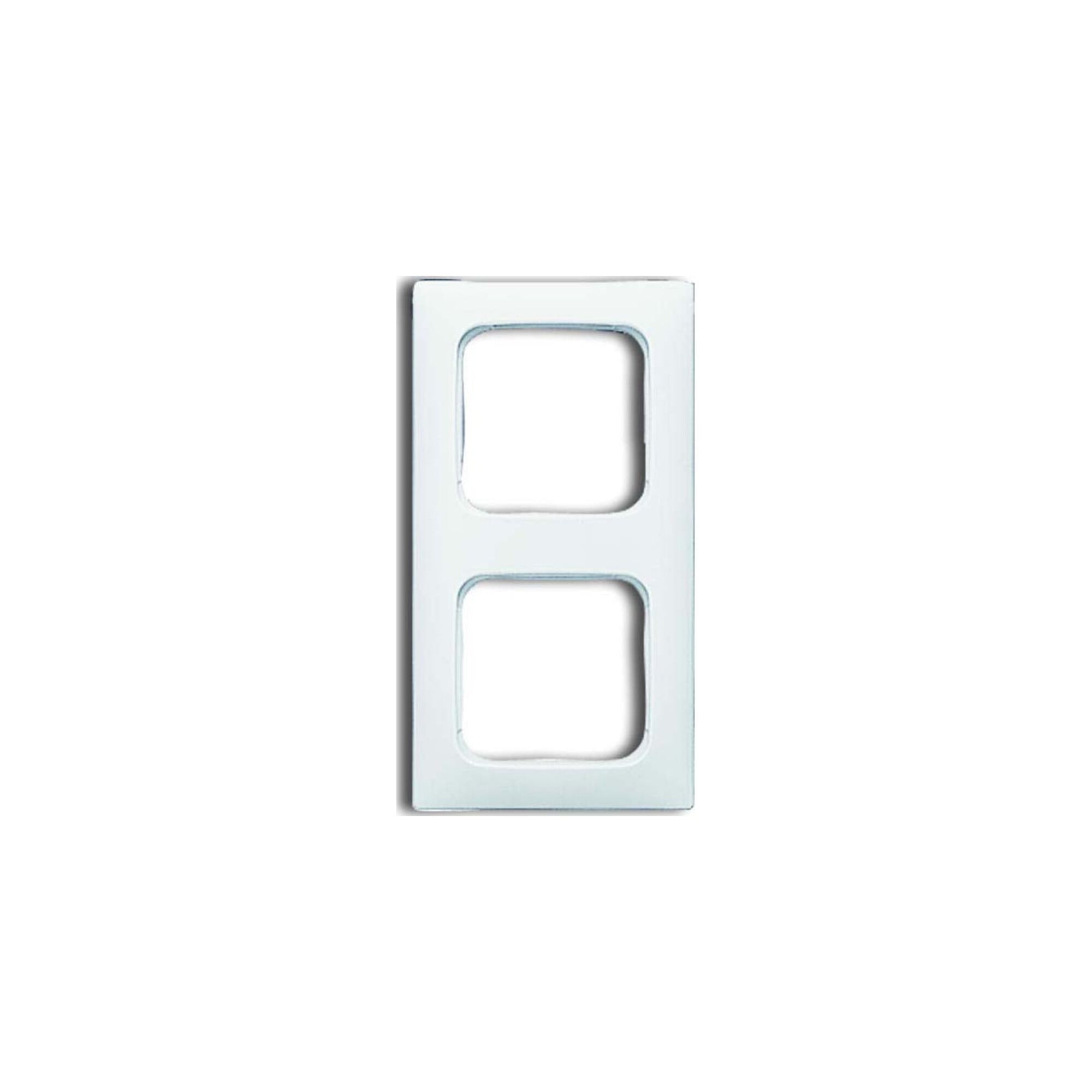 Busch-Jaeger Rahmen 2-fach aws, f.Kanalabdeck. 2512-214K-102