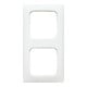 Busch-Jaeger Rahmen 2-fach aws, f.Kanalabdeck. 2512-214K-102