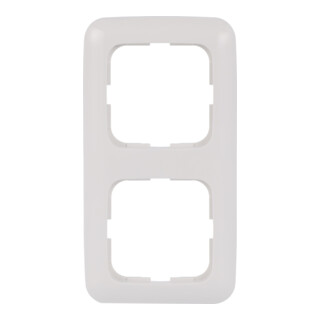 Busch-Jaeger Rahmen 2-fach aws senk.+ waager. 2512-214