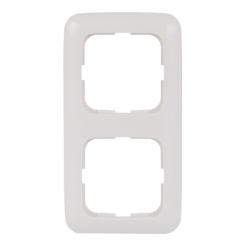 Busch-Jaeger Rahmen 2-fach aws senk.+ waager. 2512-214