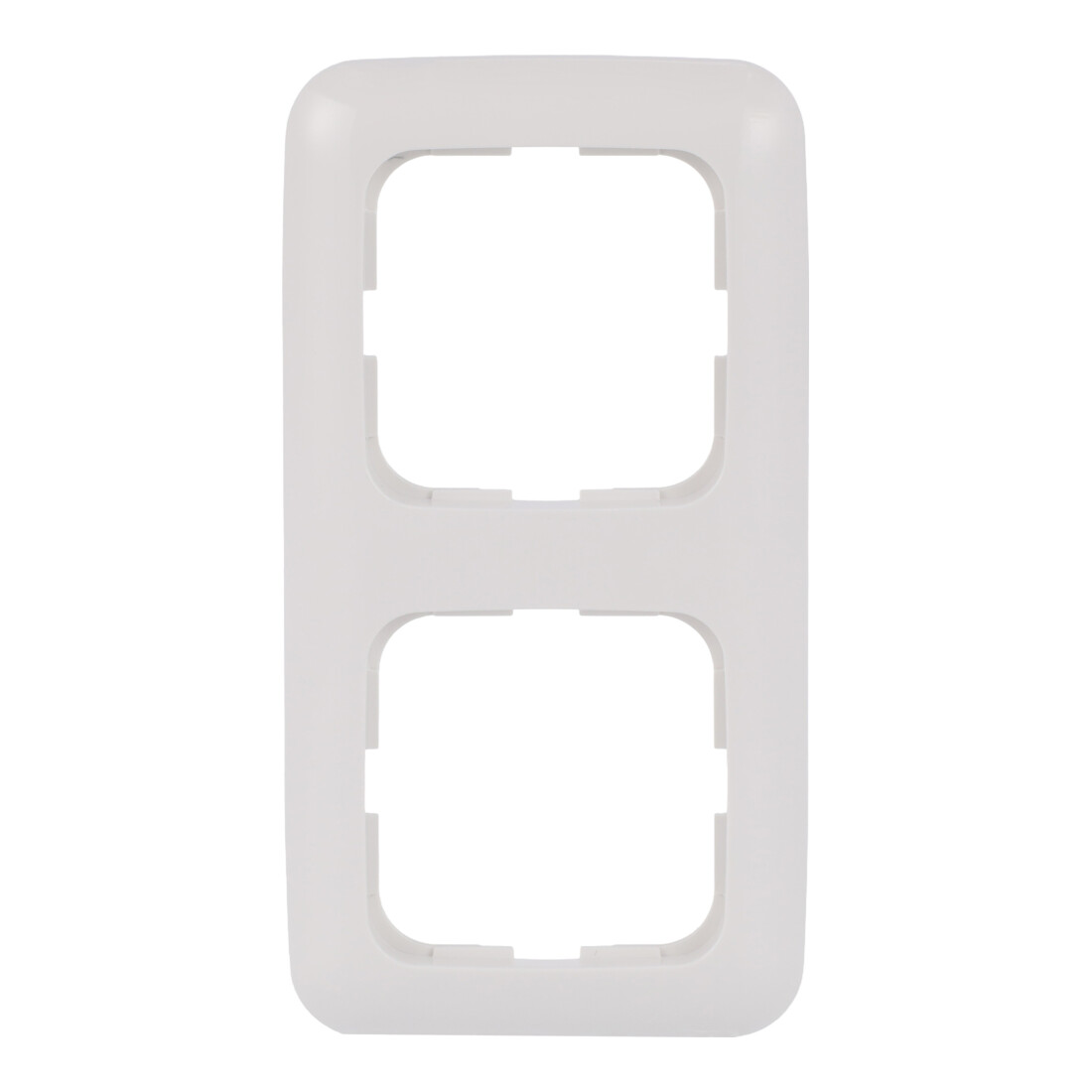 Busch-Jaeger Rahmen 2-fach aws senk.+ waager. 2512-214