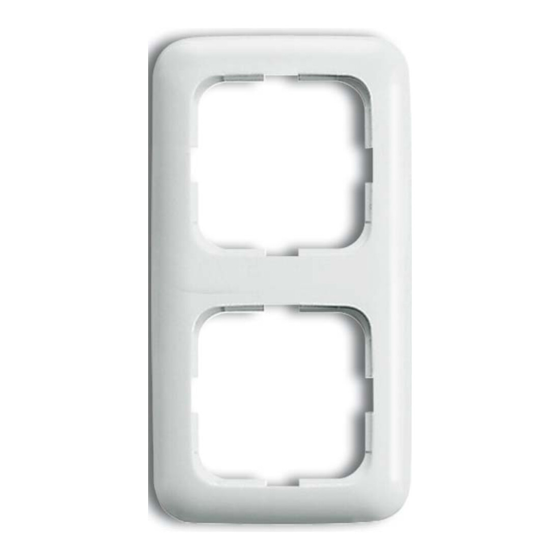 Busch-Jaeger Rahmen 2-fach aws senk.+ waager. 2512-214