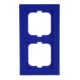 Busch-Jaeger Rahmen 2-fach blau 1722-288