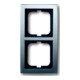 Busch-Jaeger Rahmen 2-fach chrom matt 1722-80-1