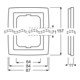Busch-Jaeger Rahmen 2-fach schwarz matt, impuls 1722-775