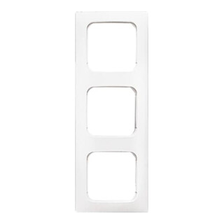 Busch-Jaeger Rahmen 3-fach aws, f.Kanalabdeck. 2513-214K-102