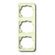 Busch-Jaeger Rahmen 3-fach elf/ws, senkr. alpha 1733-22G-1