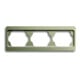 Busch-Jaeger Rahmen 3-fach palladium, waager. 1723 KA-260