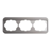 Busch-Jaeger Rahmen 3-fach platin, waager.alpha 1723-20-3
