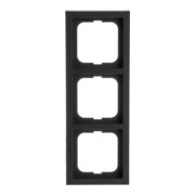 Busch-Jaeger Rahmen 3-fach schwarz matt, f.lin. 1723-885K-1