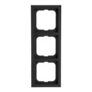 Busch-Jaeger Rahmen 3-fach schwarz matt, f.lin. 1723-885K-3