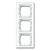 Busch-Jaeger Rahmen 3-fach weißglas 1723-280