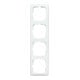 Busch-Jaeger Rahmen 4-fach aws, f.Kanalabdeck. 2514-214K-102