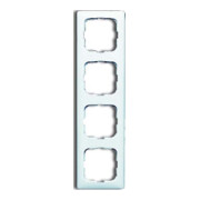 Busch-Jaeger Rahmen 4-fach aws, f.Kanalabdeck. 2514-214K-102-3