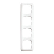 Busch-Jaeger Rahmen 4-fach aws, senk.+ waager. 2514-214-3