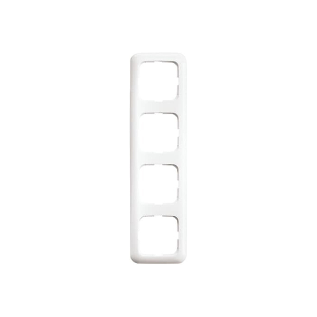 Busch-Jaeger Rahmen 4-fach aws, senk.+ waager. 2514-214