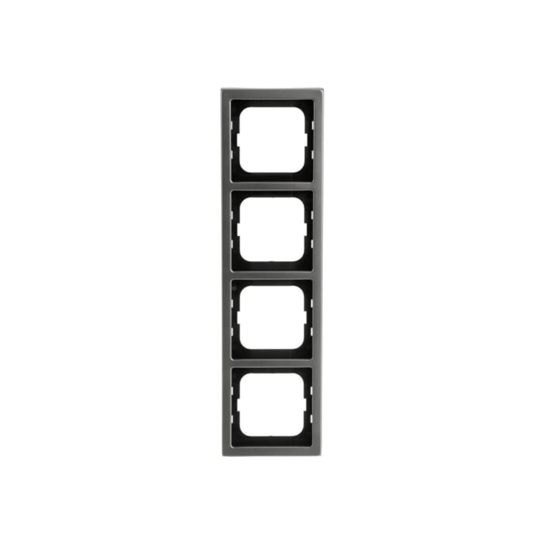 Busch-Jaeger Rahmen 4-fach pur edelstahl 1724-866K