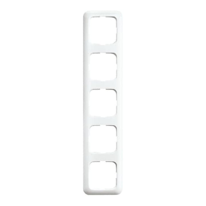 Busch-Jaeger Rahmen 5-fach aws, senk.+ waager. 2515-214