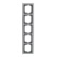 Busch-Jaeger Rahmen 5-fach chrom glanz 1725-80G