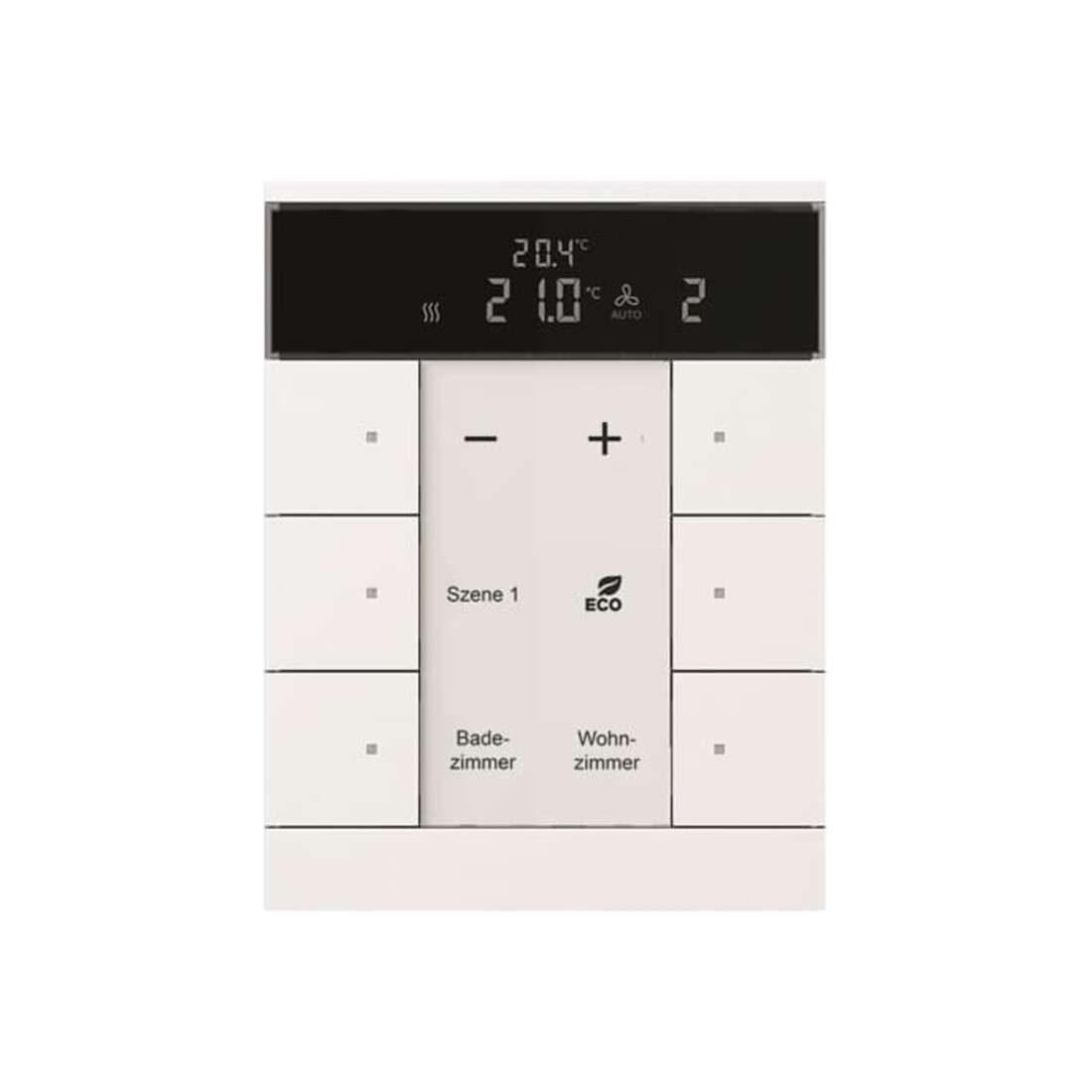 Busch-Jaeger Régulateur de température ambiante 6-f. avec fonction de commande SBR/U6.0.11-84