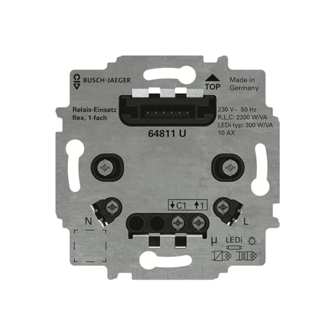 Busch-Jaeger Relais modulaire flex 64811 U