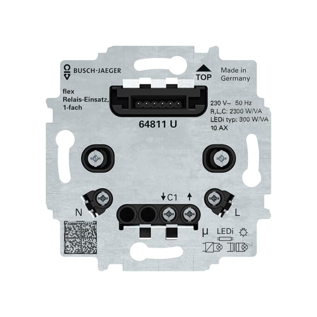 Busch-Jaeger Relais modulaire flex 64811 U