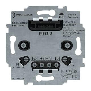 Busch-Jaeger Relais modulaire flexible 64821 U