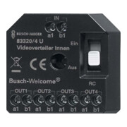 Busch-Jaeger Répartiteur vidéo actif encastré 83320/4 U-1