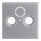 Busch-Jaeger Rosace centrale alusi pour prise antenne 2 trous 1743-83