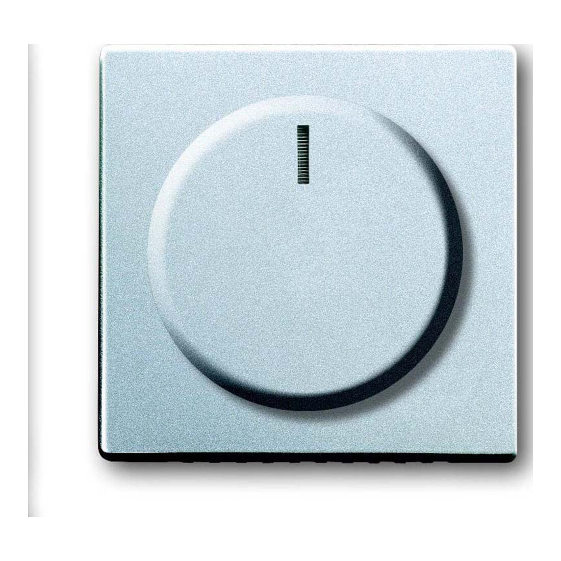 Busch-Jaeger Rosace centrale alusil pour variateur rotatif 6540-83-102