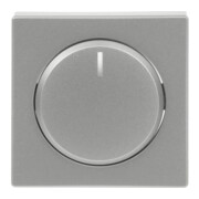 Busch-Jaeger Rosace centrale alusil pour variateur rotatif 6540-83-102-3