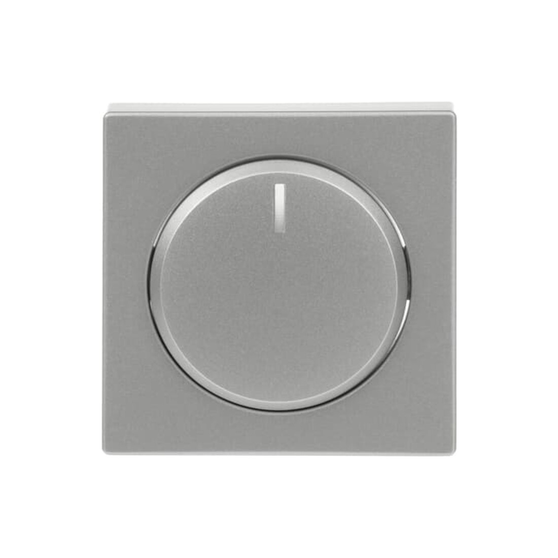 Busch-Jaeger Rosace centrale alusil pour variateur rotatif 6540-83-102