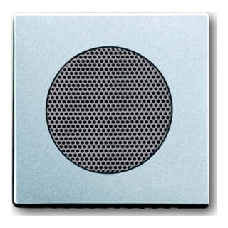 Busch-Jaeger Rosace centrale alusilber pour haut-parleur EB 8253-83