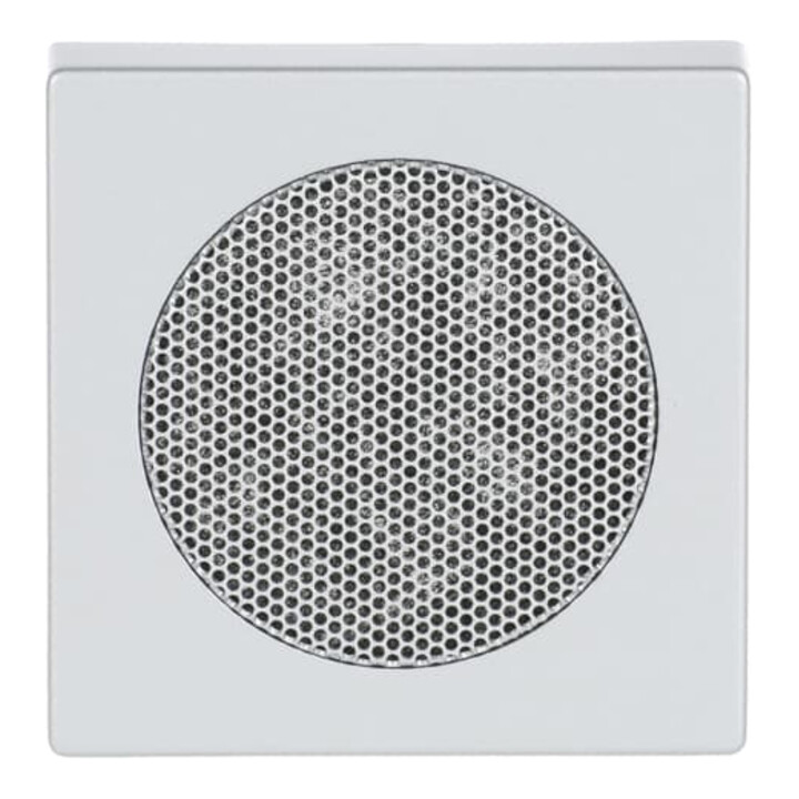 Busch-Jaeger Rosace centrale alusilber pour haut-parleur EB 8253-83