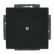 Busch-Jaeger Rosace centrale anthracite aveugle avec bague de support 1742-81